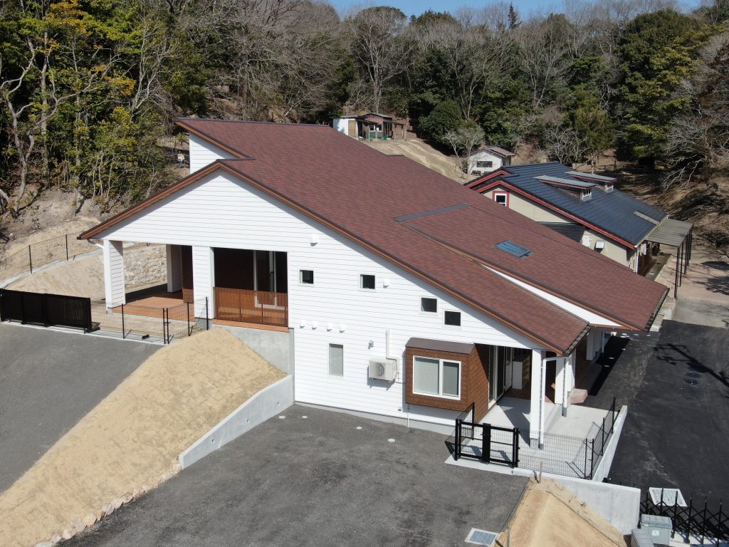 こぐま保育園 新園舎 南側